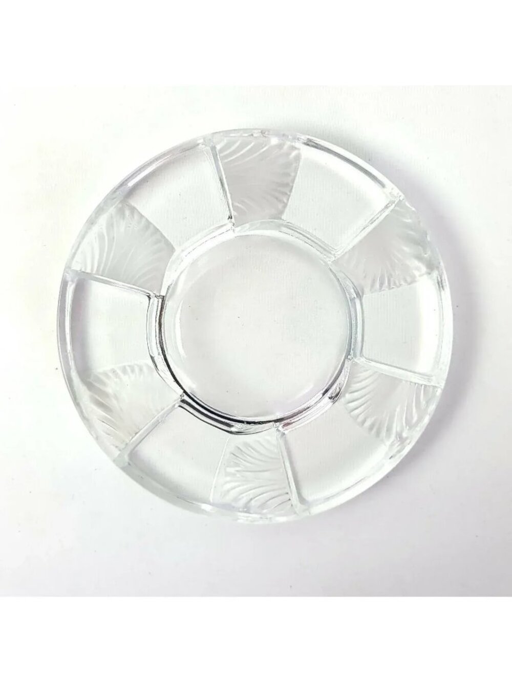 1970s Lalique France Glass Ashtray